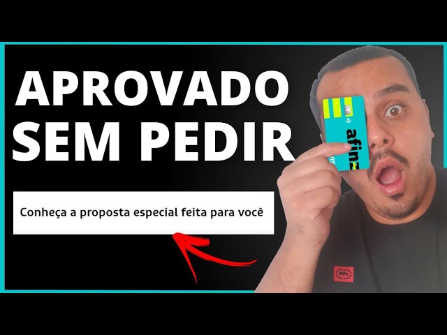 ATENÇÃO LOUCURA! NUNCA PEDI O CARTÃO DE CRÉDITO AFINZ VISA E FUI APROVADO COM UM BAITA LIMITE, VEJA.