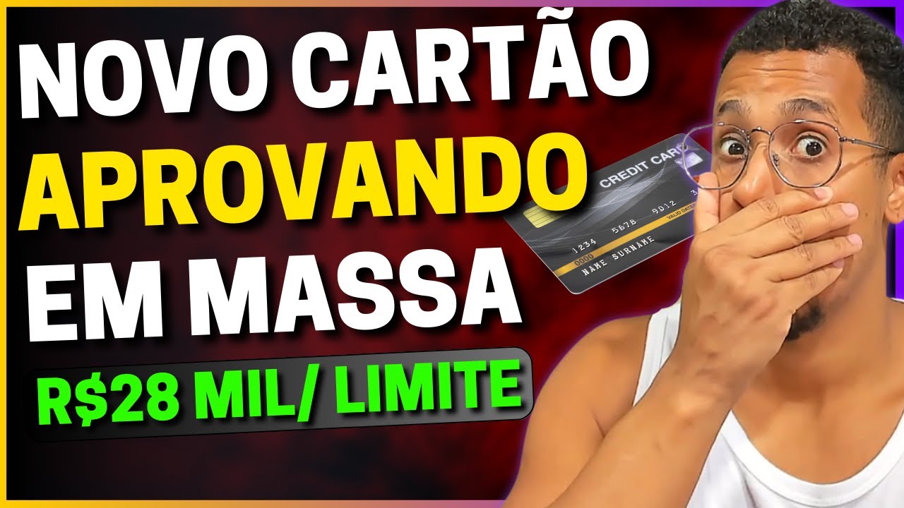 💥URGENTE! NOVO CARTÃO DE CRÉDITO APROVANDO SUPER LIMITE | SERÁ UM BUG? - Rei dos cartões