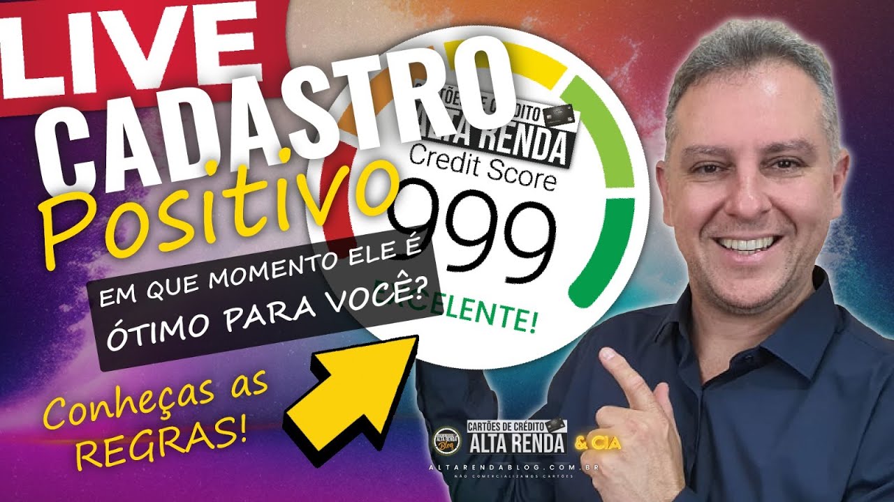 💳LIVE: CADASTRO POSITIVO! EM QUE MOMENTO ELE É ÓTIMO PARA VOCÊ? HOJE NA LIVE, NOVIDADES GRAPHENE