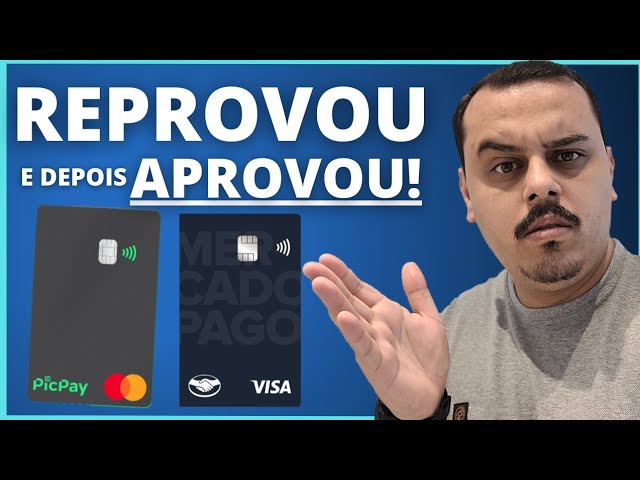 OLHA ISSO! CARTÃO DE CRÉDITO MERCADO PAGO, REPROVOU E DEPOIS APROVOU JÁ O PICPAY CARD VOLTOU PORÉM..