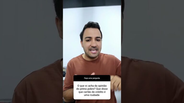 O que eu acho do primo probre #cartõesdecrédito