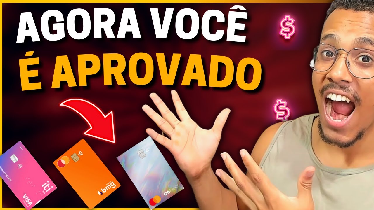 💳ATENÇÃO! CARTÃO DE CRÉDITO SEM ANUIDADE APROVANDO RÁPIDO | LIMITE DE CRÉDITO ALTO - Rei Dos Cartões