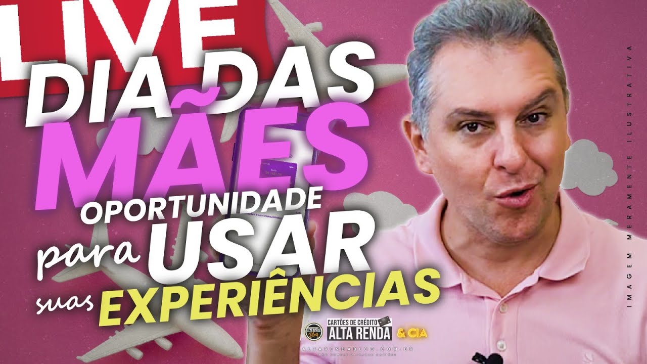 💳LIVE: OPORTUNIDADE PARA VOCÊ APROVEITAR COM A CAMPANHA DO DIA DAS MÂES, SAIBA TUDO. NOVIDADE HOJE.