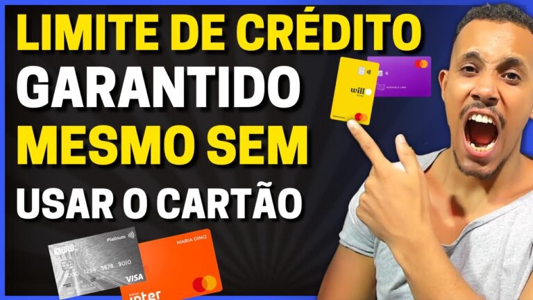 💳【 ATENÇÃO! 】ESSES CARTÕES DE CRÉDITO TEM LIMITE DE CRÉDITO GARANTIDO MESMO SEM USAR O CARTÃO
