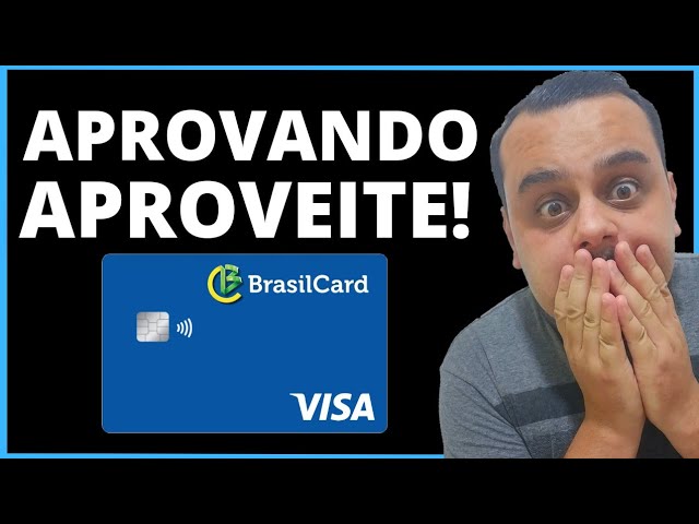 AtenÇÃo Aproveite Novo CartÃo De CrÉdito Brasilcard Visa E Sem Bandeira Aprovando Confira 0642