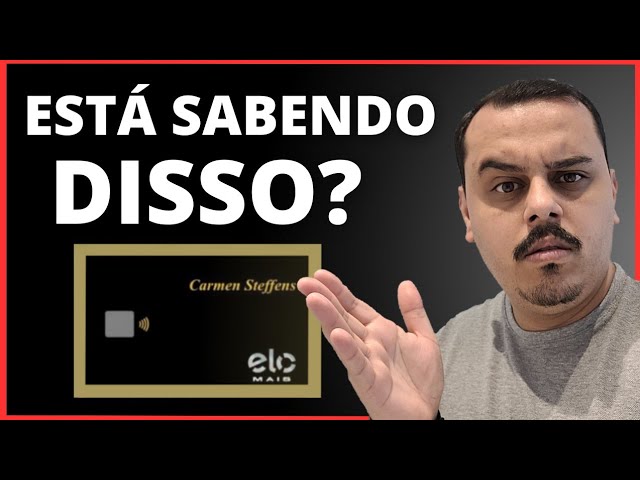 ATENÇÃO: EU ACHO QUE DEPOIS DISSO VOCÊ PODE CONSEGUIR O CARTÃO DE CRÉDITO CARMEN STEFFENS ELO.