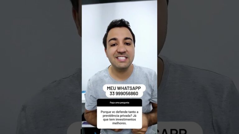 Porque eu defendo tanto a previdência privada? #bancosdigitais