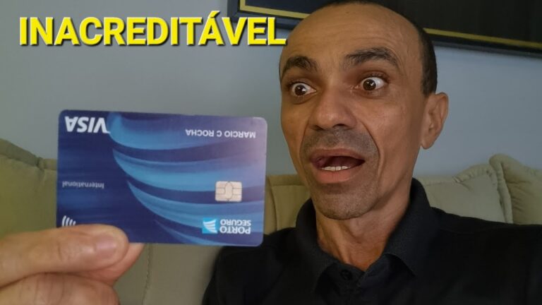 INACREDITÁVEL O QUE ACONTECEU COM O LIMITE DESSE CARTÃO DO PORTOSEGURO, DEPOIS DE 1 ANO