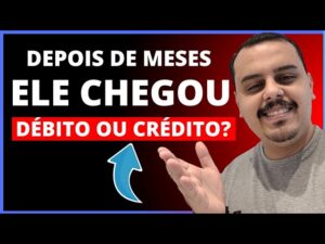 KKKKKK ACHEI QUE NEM CHEGARIA MAIS ESSE CARTÃO, SERÁ QUE É DÉBITO OU CRÉDITO, CONFIRA.