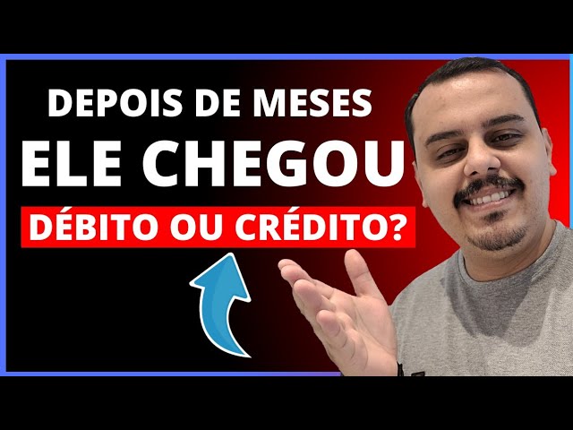 KKKKKK ACHEI QUE NEM CHEGARIA MAIS ESSE CARTÃO, SERÁ QUE É DÉBITO OU CRÉDITO, CONFIRA.