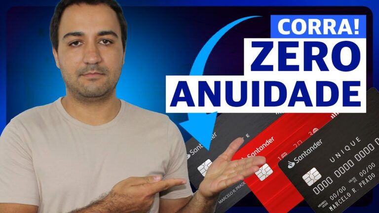 CORRA! SANTANDER ESTA COM ISENÇÃO DE ANUIDADE DE VÁRIOS CARTÕES DE CREDITO.