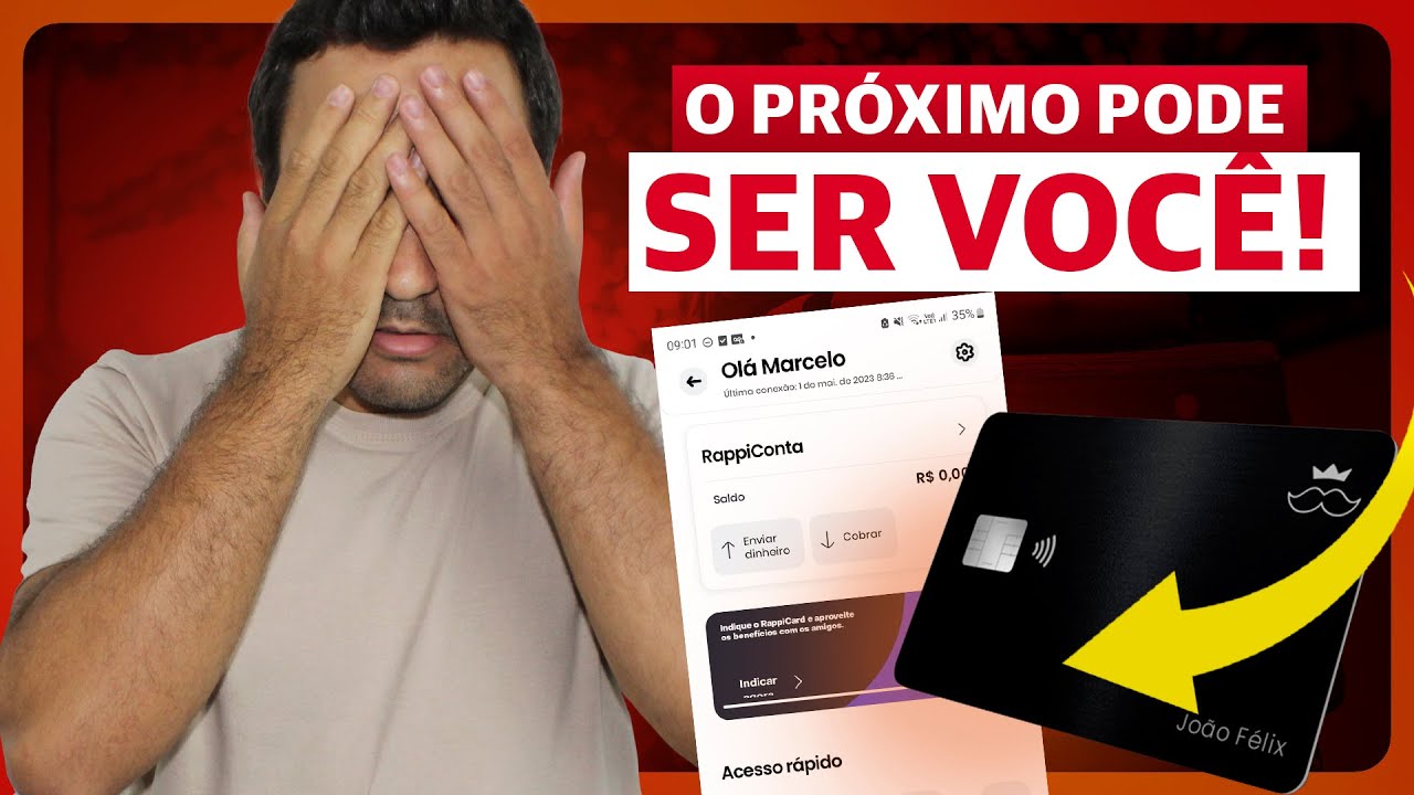 RAPPI CANCELOU MEU CARTÃO INFINITE SEM AVISAR!