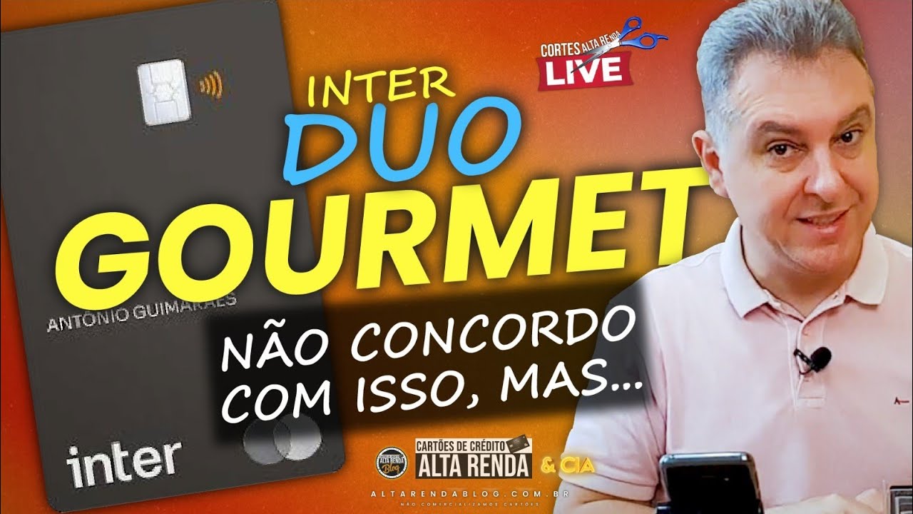 💳INTER DUO GOURMET MASTERCARD BLACK SAIBA OS MOTIVOS DOS DOIS LADOS, CLIENTES E BANCO.