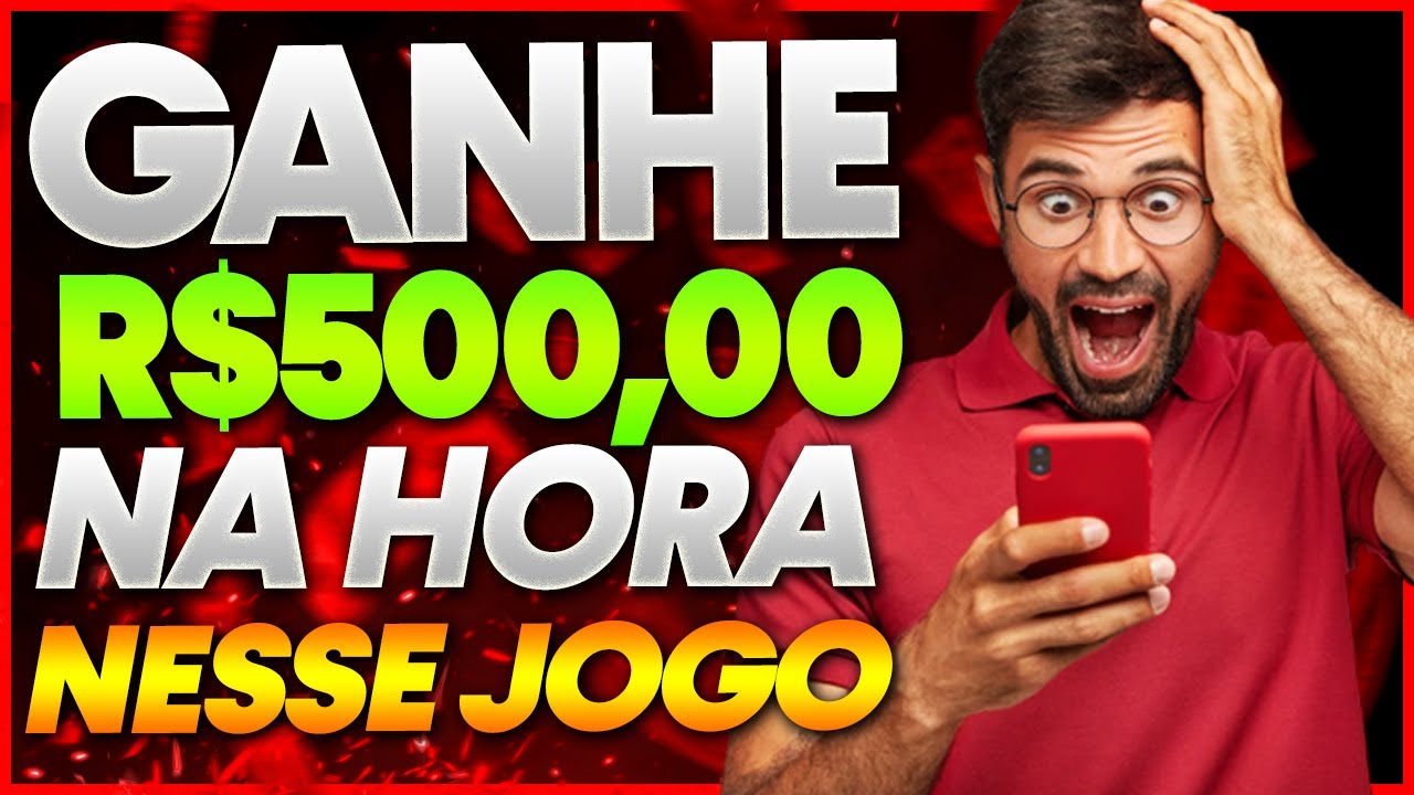 JOGOS QUE PAGAM DINHEIRO DE VERDADE SEM PRECISAR INVESTIR - SAQUE R$500,00 NA HORA | JOGOS PAGANDO