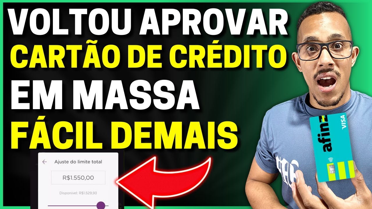 💳【 URGENTE !】FÁCIL DE APROVAR | CARTÃO DE CRÉDITO AFINZ APROVANDO EM MASSA - CONFIRA OS BENEFÍCIOS