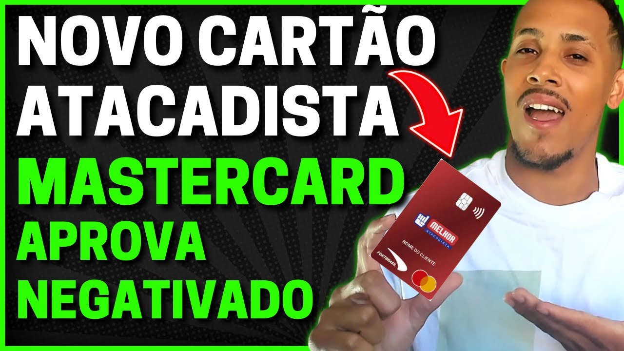 💳 URGENTE!!! NOVO CARTÃO Atc Aceita Negativado e Score Baixo | FÁCIL DE PEDIR E SER APROVADO