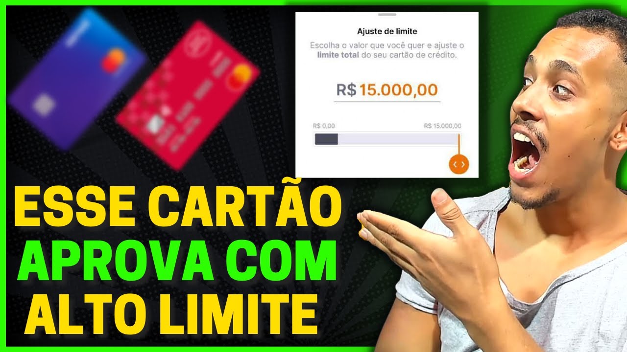 💳ATENÇÃO!!! 2 CARTÕES DE CRÉDITO QUE APROVA COM ALTO LIMITE DE CRÉDITO SEM SER CORRENTISTA