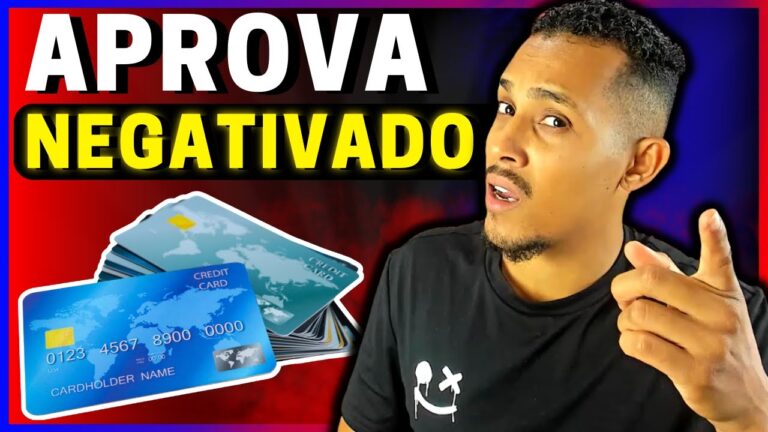 💳IMPOSSÍVEL DE SER NEGADO! 5 Cartões de Crédito que APROVAM NEGATIVADO - Rei dos Cartões!