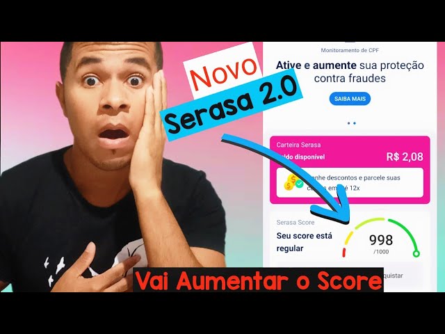 Serasa SCORE 2.0 Turbinado 2022 | Como aumentar o score