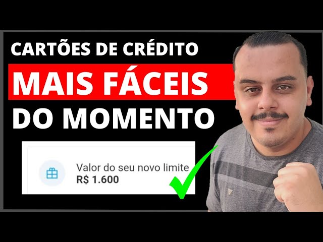 FIQUE DE OLHO! ESSES SÃO OS 5 CARTÕES DE CRÉDITO MAIS FÁCEIS DO MOMENTO, CONFIRA A LISTA.