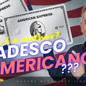 💳LIVE: AMERICAN EXPRESS THE PLATINUM CARD DE METAL! BRADESCO OU AMERICANO? QUAIS AS VANTAGENS?