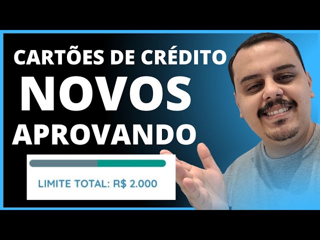 CHEGOU ESSES! NOVOS CARTÕES DE CRÉDITO LANÇAMENTOS APROVANDO & VOCÊ JÁ PODE PEDIR.