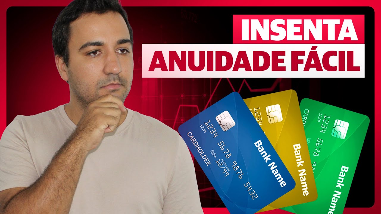 SUPER FÁCIL! 3 CARTÕES DE CRÉDITO FÁCIL DE ISENTAR ANUIDADE