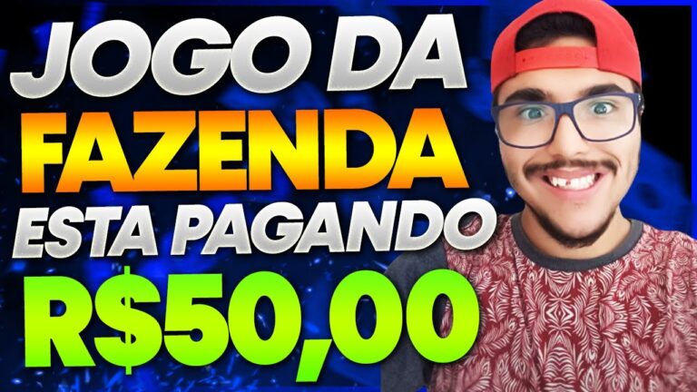 ✅JOGO DA FAZENDINHA ESTÁ PAGANDO R$50,00 NO PIX PARA JOGAR! JOGOS QUE PAGAM DINHEIRO DE VERDADE