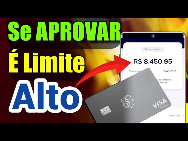 💳 CARTÃO DE CRÉDITO COM LIMITE ALTO, COMO SOLICITAR SE APROVAR LIMITE É ALTO