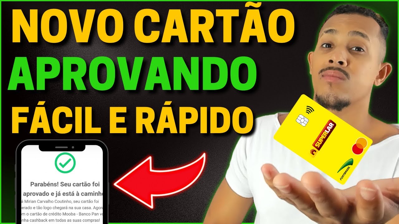 🚨URGENTE! Novo CARTÃO DE CRÉDITO Fácil De APROVAR | Mesmo Sendo NEGATIVADO - Rei Dos Cartões