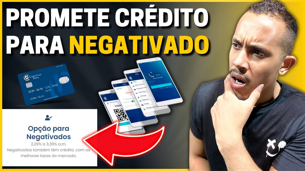 💳【 URGENTE 】CHRISTIAN BANK | NOVO BANCO DIGITAL E VAI TER CRÉDITO PESSOAL PARA NEGATIVADO