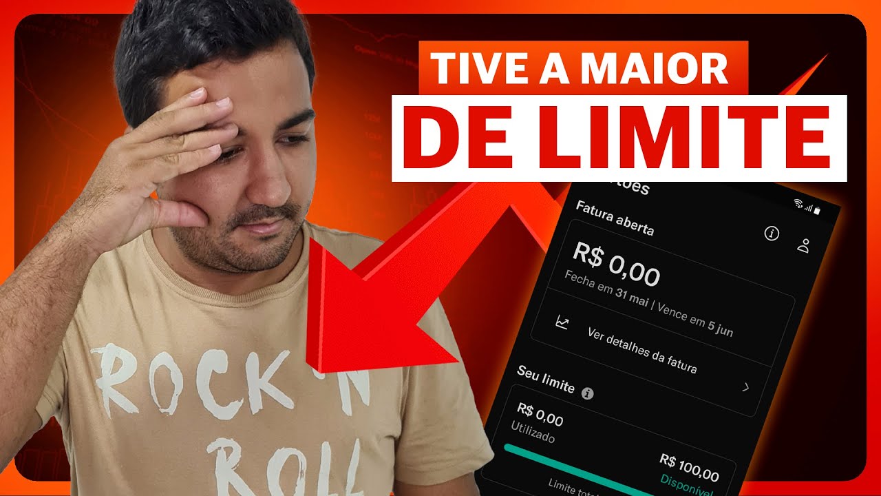 TIVE MINHA MAIOR REDUÇÃO DE LIMITE ATÉ HOJE! N26 REDUZIU MEU LIMITE.