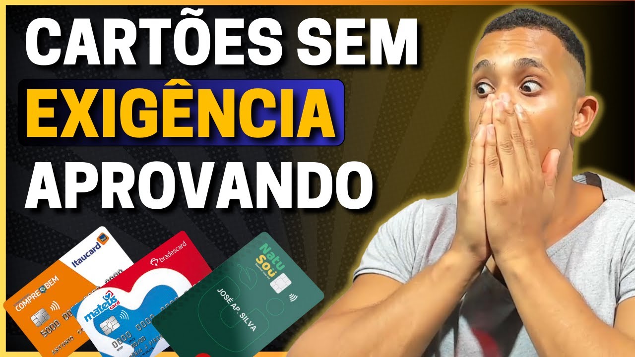 💳【 ATENÇÃO! 】3 CARTÕES DE LOJA BANDEIRADOS APROVANDO DE MAIS | POUCO CONHECIDO PELA GALERA