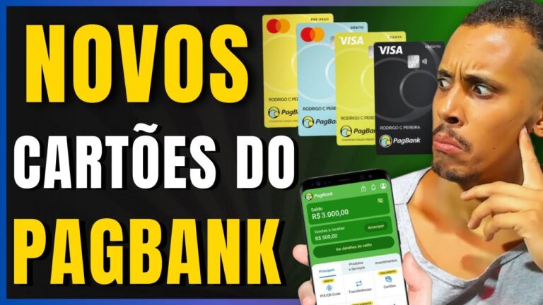 💳【 ATENÇÃO! 】NOVOS CARTÕES DO PAGBANK COM MUITAS VANTAGENS!  SAIBA COMO CADA UM DELES FUNCIONA!