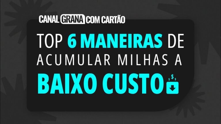 Top 6 maneiras de acumular milhas a baixo custo
