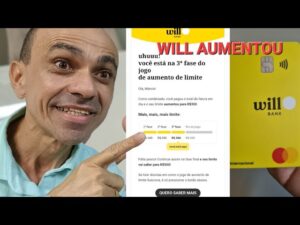 Uau! WILL aumentou limite do CARTÃO DE CRÉDITO
