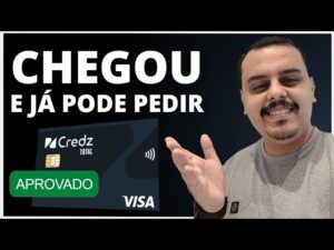 JÁ PODE PEDIR APROVA EM MINUTOS! CHEGOU O NOVO CARTÃO DE CRÉDITO VISA CREDZ TOTAL, CONFIRA.