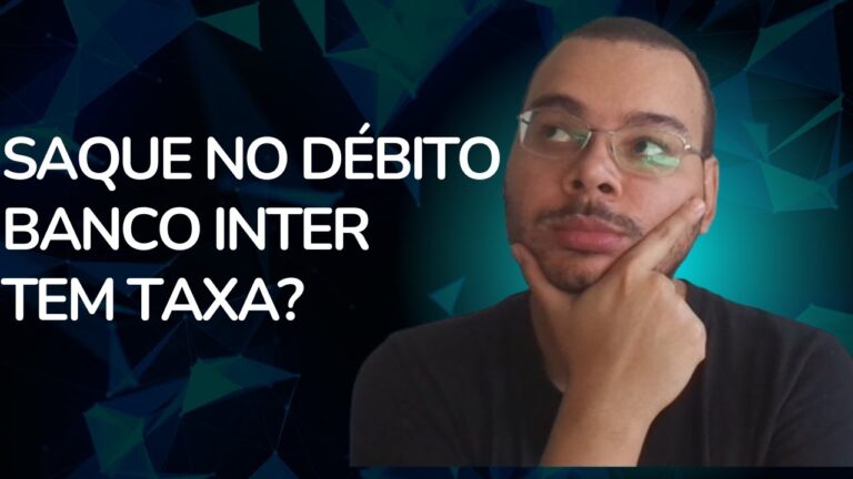 Existe alguma taxa para saque no débito do banco Inter nos Caixas Eletrônicos 24 horas?