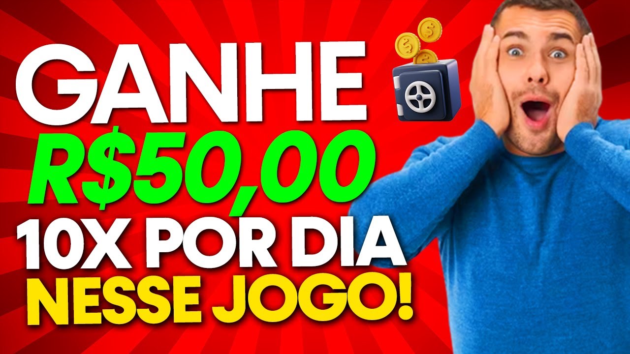 💥Ganhe R$50,00 10x Por Dia Para JOGAR Nesse Jogo - Jogos que Pagam Dinheiro de Verdade