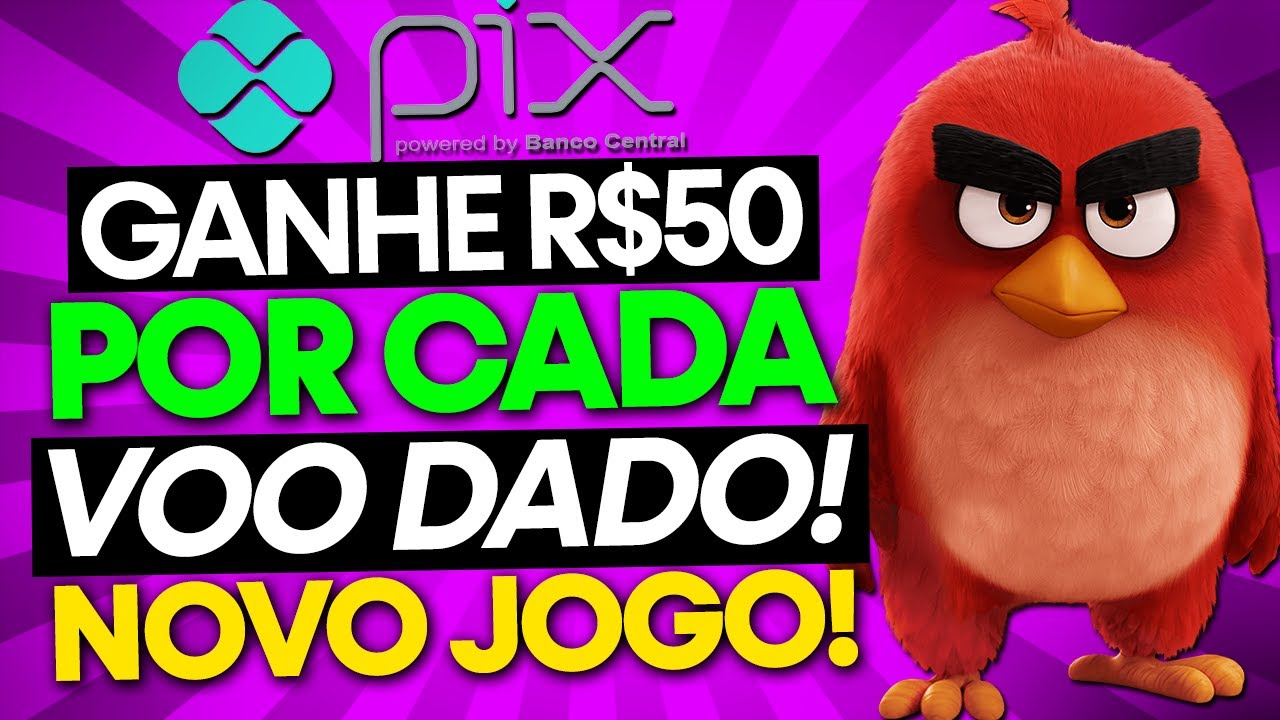 Jogos que PAGAM Dinheiro de VERDADE - Voe com o Pássaro e SAQUE NA HORA - JOGOS QUE PAGAM DINHEIRO