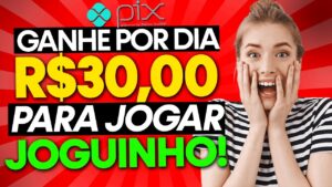 🔥Ganhe R$30,00 por DIA Jogando esse Joguinho! JOGOS QUE GANHA DINHEIRO DE VERDADE Via Pix🔥