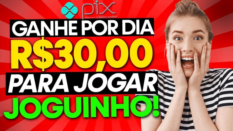 🔥Ganhe R$30,00 por DIA Jogando esse Joguinho! JOGOS QUE GANHA DINHEIRO DE VERDADE Via Pix🔥