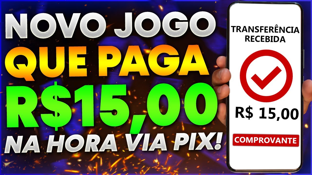 🤑Novo JOGO QUE GANHA DINHEIRO DE VERDADE Está Pagando R$15,00 na HORA via Pix