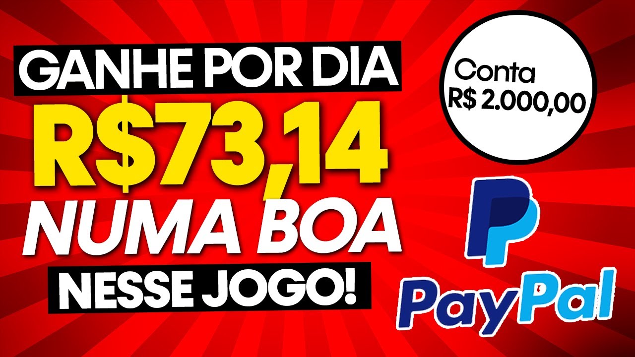 JOGO PAGANDO R$73,14 NO MESMO DIA PARA JOGAR VARIOS JOGOS! JOGOS QUE GANHA DINHEIRO DE VERDADE!