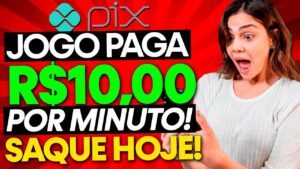 🤑GANHE R$10,00 no PIX por MINUTO Jogando ESSE JOGOS QUE PAGAM DINHEIRO de VERDADE