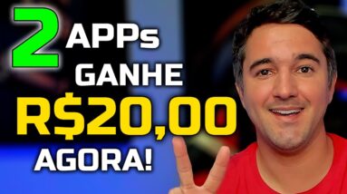 2 Apps Para Ganhar R$20,00 Agora!