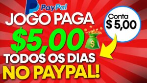 ✅Jogos que GANHA DINHEIRO de VERDADE - SAQUE $5,00 POR DIA NESSE JOGUINHO!