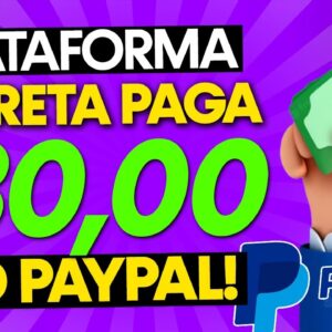 Nova PLATAFORMA de Jogos PAGANDO $30,00 no Paypal! Jogos que Pagam Dinheiro de Verdade sem INVESTIR