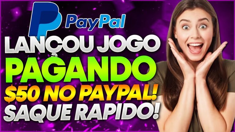 Jogo LANÇAMENTO Pagando $50,00 MUITO RAPIDO no PAYPAL! Jogos que Ganha Dinheiro de Verdade