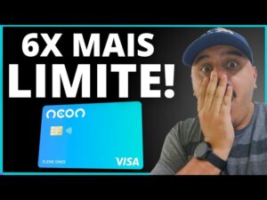 LOUCURA! BANCO NEON ESTÁ MALUCO E LIBERA QUASE 6X MAIS O SEU LIMITE NO CARTÃO DE CRÉDITO, CONFIRA.